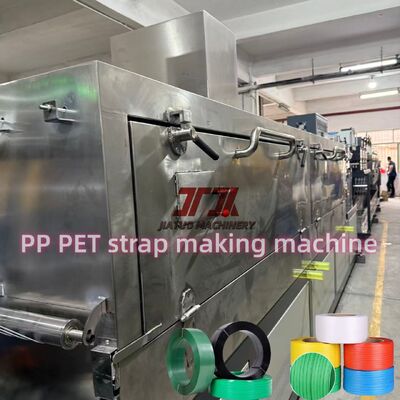 5-19mm PP Strap Plastic Packing Belt Extruder Making Production Line με αυτόματη περιέλιξη