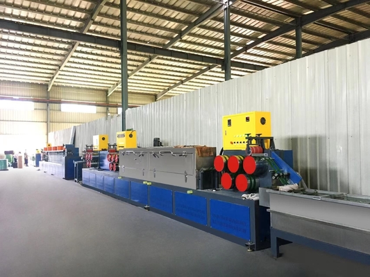 200KW PLC ελέγχου λουριών εξώθησης ανακυκλωμένη γραμμή μηχανή παραγωγής της PET πλαστική