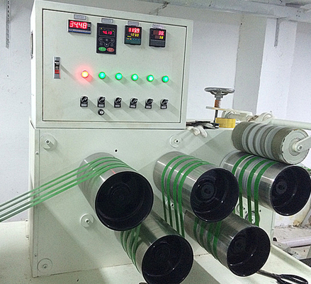 120KW αυτόματη γραμμή κατασκευής λουριών της PET με την ένταση λουριών &gt;850kg