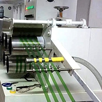 Γραμμή 519mm εξώθησης λουριών της PET πλάτος για την παραγωγή ταινιών και λουριών