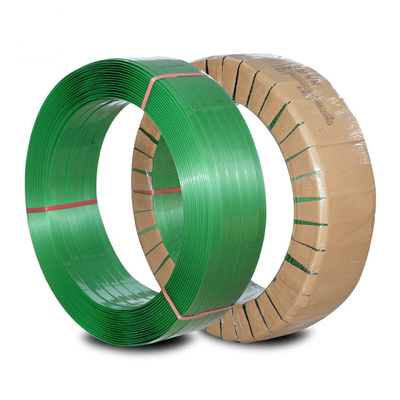 12mm 210kg φυλλοειδής παλέτα χάλυβα πακέτων λουριών ζωνών της PET τραβήγματος πλαστική που δένει τη ζώνη
