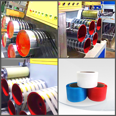 120-480kg/H PP που δένουν το λουρί ζωνών της PET εξωθητών ζώνης που κατασκευάζει τις εγκαταστάσεις