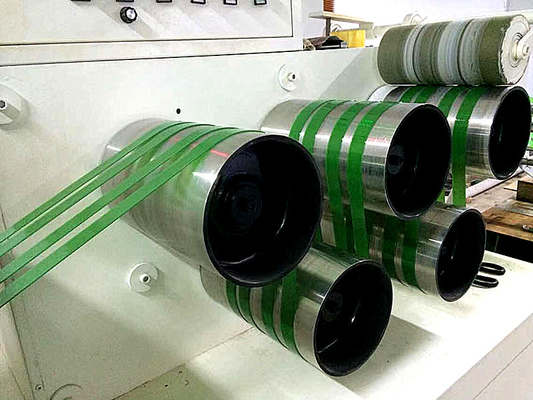 CE ISO PET Strap Production Line PLC PET Strapping Band Making Machine Μηχανή κατασκευής ταινιών PET υψηλής ταχύτητας για χάλυβα