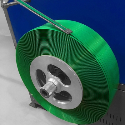 Προσαρμοσμένη ταινία συσκευασίας PET 16mm 19mm για βιομηχανικά δομικά υλικά 350-950kgf