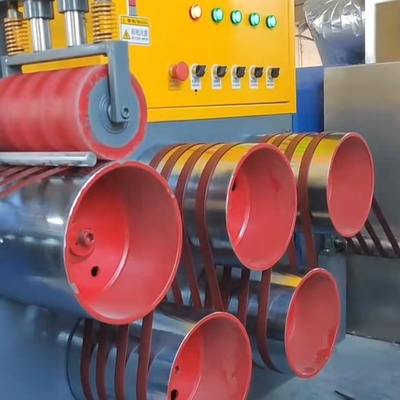 Μηχανήματα πλαστικών Δίδυμη βίδα Sandwich PP Strapping Tape Production Line PP Strapping Tape Machine με πλάτος 5-19mm