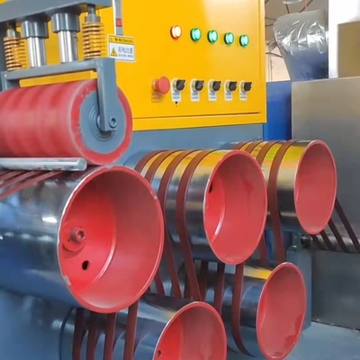 Ανακυκλωμένο 2 Cavity PP Strap Making Machine Γραμμή παραγωγής PP Strap