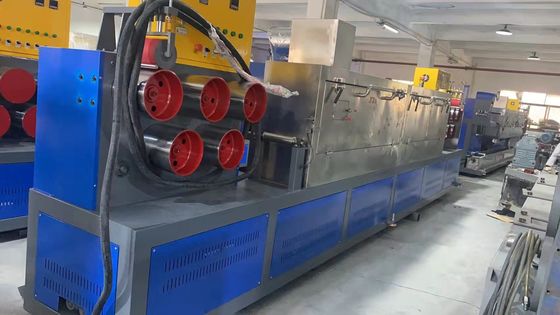 Μηχανή εξώθησης πλαστικού πολυπροπυλενίου διπλού κοχλία PP με συσκευή αλλαγής οθόνης χωρίς διακοπή