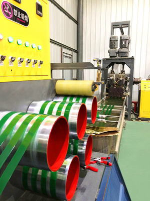 Μονάδα εκχύλισης πάχους 0,6-12mm PET Strapping Extrusion Line Μηχανή συσκευασίας πλαστικών ταινιών PET 1 έως 6 Γραμμή παραγωγής ταινιών