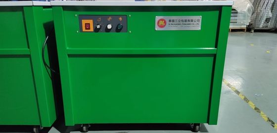 πλάτος 6-15mm αυτόματη συσκευασία μηχανή χειροκίνητη μηχανή Strapping συσκευή αναδιπλούμενο σχεδιασμό επιτραπέζιου