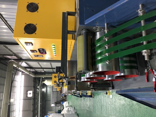 Μονάδα εκχύλισης πάχους 0,6-12mm PET Strapping Extrusion Line Μηχανή συσκευασίας πλαστικών ταινιών PET 1 έως 6 Γραμμή παραγωγής ταινιών