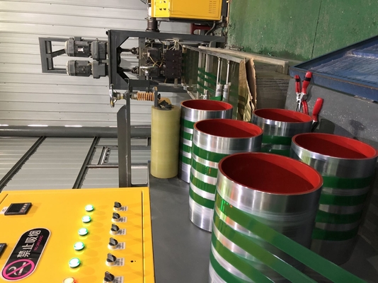 CE ISO PET Strap Production Line PLC PET Strapping Band Making Machine Μηχανή κατασκευής ταινιών PET υψηλής ταχύτητας για χάλυβα