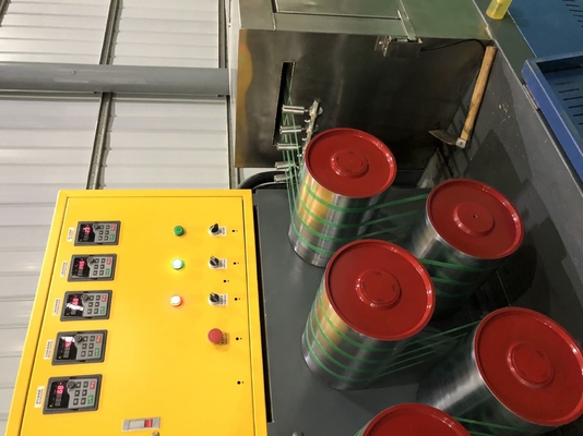 600kgs/H PET που δένει τη σειρά 0.41.2mm πάχους γραμμών παραγωγής ζωνών