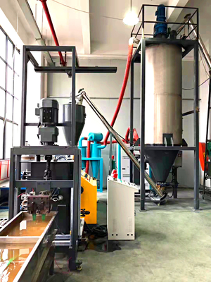 400kgs/H λουρί της PET που κατασκευάζει τη μηχανή 125MM τη γραμμή εξώθησης διαμέτρων βιδών