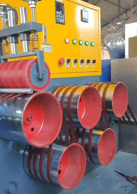 5-19mm Double Screw PP Sandwich Strap Making Machine με έλεγχο από PLC