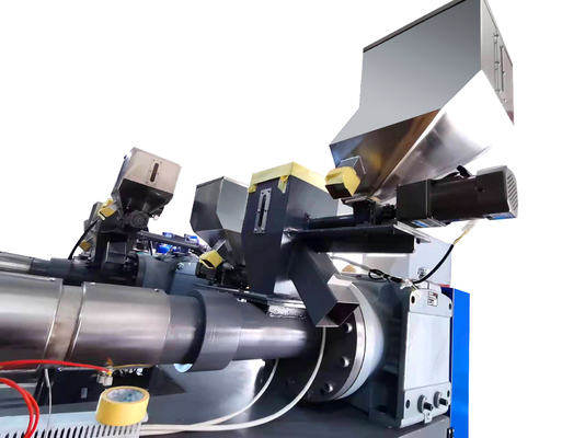 Ενιαία βίδα μηχανών 180-220kgs/H εξώθησης λουριών της PET οθόνης αφής PLC
