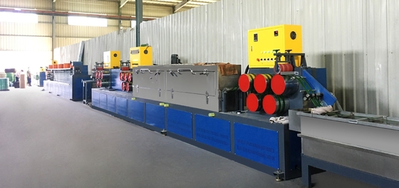 Μηχανή κατασκευής ταινιών PET 45KW Εγχειρίδιο/Αυτοματοποιημένη επικάλυψη για τη ζώνη ταινιών συσκευασίας
