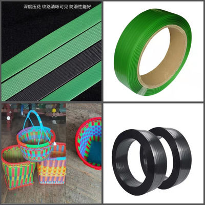 Μηχανή κατασκευής ταινιών PET πλάτους 5-19 mm με διπλό σταθμό για εφαρμογές βαριάς χρήσης