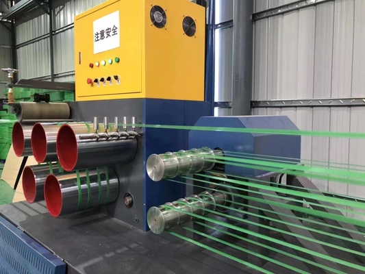 Μηχανή κατασκευής ταινιών PET πλάτους 5-19 mm με διπλό σταθμό για εφαρμογές βαριάς χρήσης