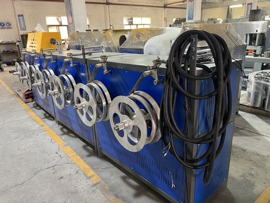 Αυτόματη συσκευασία PET Strap Winder Extrusion Machine Τρία φάση Τέσσερα καλώδιο AC ισχύς
