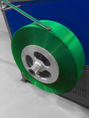 Πράσινο 1,27 mm Poly Plastic Strap PET συσκευαστικό λουρί για συσκευασία τούβλων παλέτας