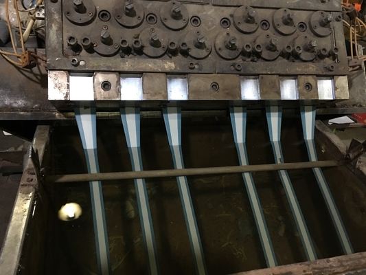 100KW εξοπλισμός κατασκευής λουριών πολυπροπυλενίου με το έγγραφο/τον πλαστικό πυρήνα λουριών