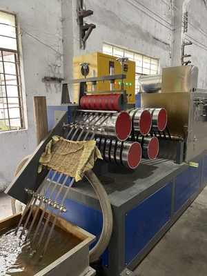 Μηχανή κατασκευής ταινιών PP 120-500kg/h με υψηλή ακρίβεια 9-32MM