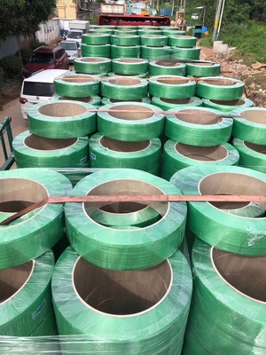 9-32mm πλάτος συσκευασίας υλικού μηχανή εκτόξευσης ταινιών PET χρησιμοποιώντας υλικό ανακυκλωμένων φτερών