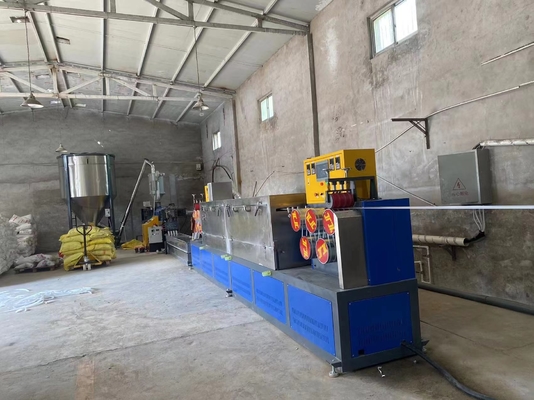 Μηχανή κατασκευής ιμάντων 380V/220V PP με 5 κεφαλές ιμάντων 90-120kg/h