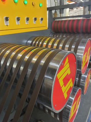 Μηχανή παραγωγής ταινιών από πολυπροπυλένιο της GUGAO Motor 1 έτος εγγύηση