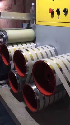 Μηχανή εκτόξευσης ταινιών PP 180-200 kg/h με ηλεκτρικό ελεγκτή PLC
