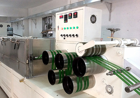 Διάμετρος 5-19mm PET Strap Extrusion Line Διπλός κινητήρας servo υψηλής απόδοσης PET Strap Winder