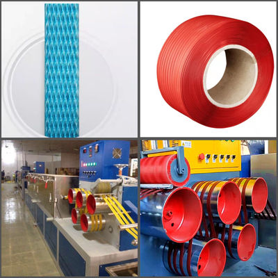 Μηχανή κατασκευής ιμάντων PP υψηλής ταχύτητας με κινητήρα GUGAO 250-280kg/h