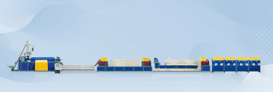 Μηχανή κατασκευής ιμάντων PP της Siemens Motor 100KW ΔύναμηΑνοικτή Μηχανή κατασκευής ιμάντων PP για οικιακή χρήση