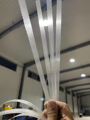 Μηχανή υψηλής ταχύτητας PP Strapping Roll Making Ρυθμίσιμη ένταση 110*3300 βίδα