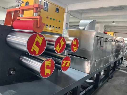 Μηχανή κατασκευής ιμάντων PP 80KW Ρυθμίσιμη τάση για αυτοματοποίηση 120KG/H