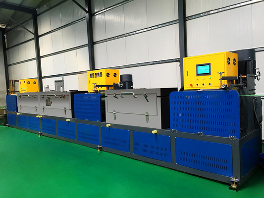 Διάστημα πλάτους 9-32mm PET Strap Extrusion Line Αυτοματοποιημένη για συσκευασία ταινία ταινίας