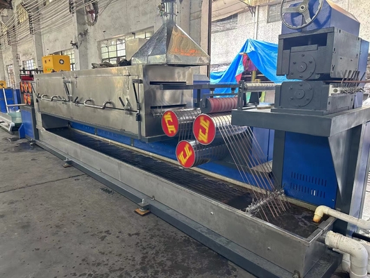 110mm PP Strap Making Machine Ρυθμίσιμη ένταση ιμάντα για υλικό ανακύκλωσης PP