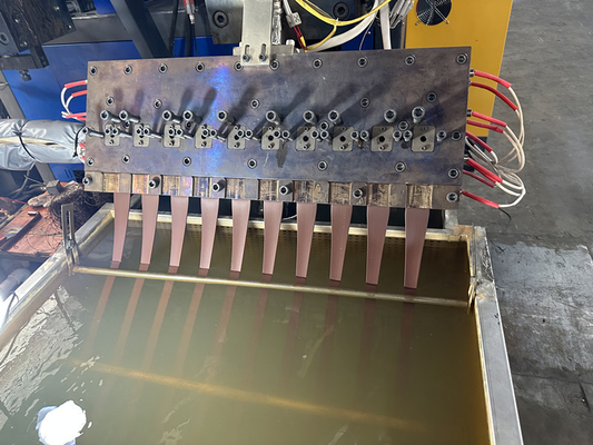12mm πλάτος πλαστικό Pet/PP συσκευασία Strap Extruder Παραγωγική γραμμή PP Strap Making Machine