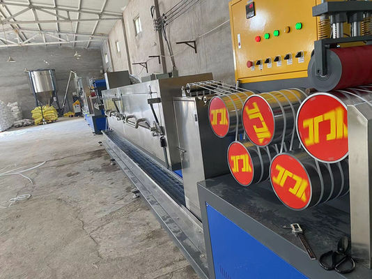 Ηλεκτρική γραμμή παραγωγής ραβδιών από ανακυκλωμένο PP 230 - 250 kg/h με κινητήρα GUGAO