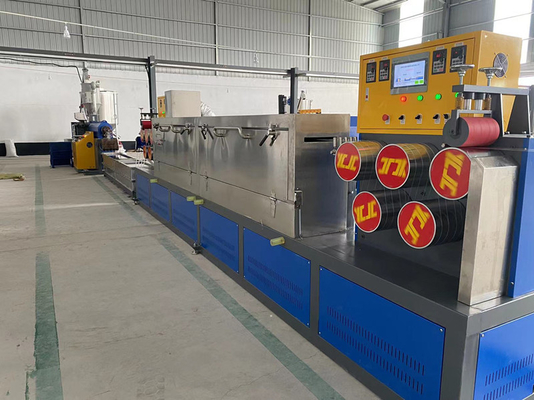Μηχανή κατασκευής ταινιών συσκευασίας PP 32mm Single Screw PP Strap Extruder
