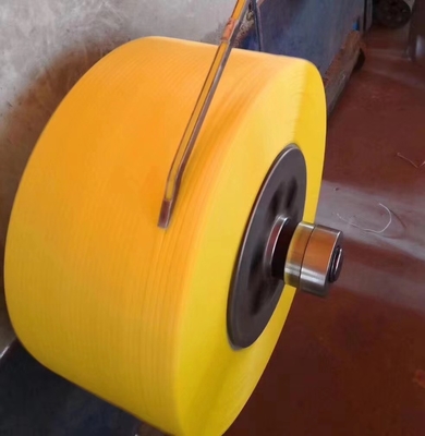 Μία βίδα 5-15MM PP πλαστική ταινία κατασκευής εξοπλισμός PP ταινία γραμμή παραγωγής με προσαρμοσμένη παροχή ρεύματος