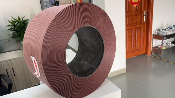 5-19mm PP Strap Production Line εξοικονόμηση ενέργειας 20%-30% με διπλό περιστρεφόμενο σταθμό