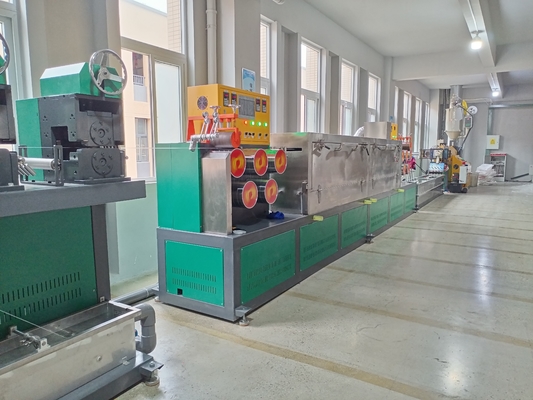 5-19mm PP Strap Production Line εξοικονόμηση ενέργειας 20%-30% με διπλό περιστρεφόμενο σταθμό