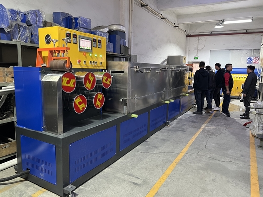 Μηχανήματα πλαστικών Μία βίδα PP Strapping Strapping Production Line PP Strapping Machine PP Strapping Equipment για 100% ανακυκλωμένα υλικά