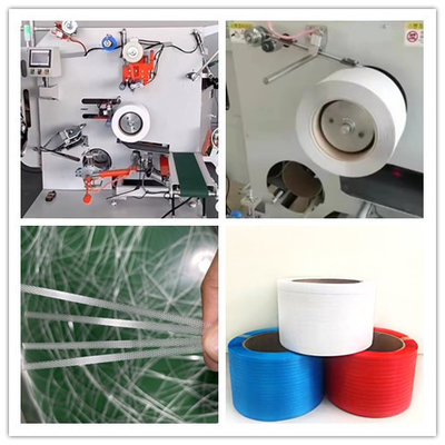 Μηχανήματα πλαστικών υψηλής ταχύτητας PP Strapping Machine PP Strapping Production Line με πλάτος 5-19mm