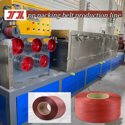 Ηλεκτρική γραμμή παραγωγής PP Strap Extruder Μηχανή κατασκευής ζώνης συσκευασίας