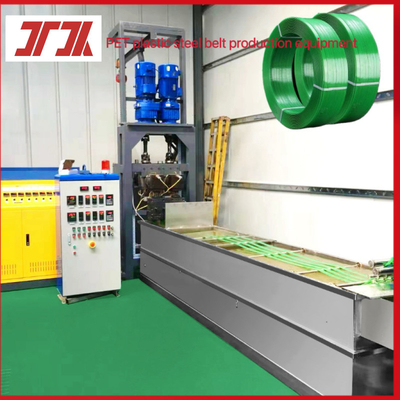 Μηχανές συσκευασίας 9-32mm PET extruder PET strapping line παραγωγής για μηχανή περιτύλιξης με κινητήρα σερβο