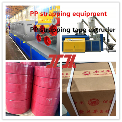 Εταιρική παραγωγή εξοπλισμού PP Strapping Production Line PP Extruder για 2-12 PP Strap