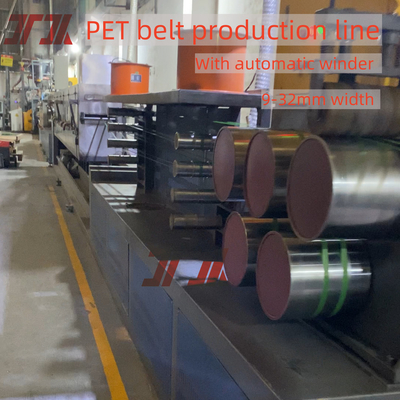 9-32mm πλάτος Pet Packing Belt Εξέταση κατασκευής μηχανή με καθαρή μηχανή ανάγλυφησης