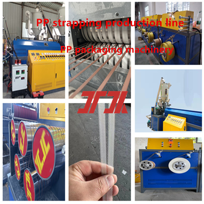 Μονή διπλή βίδα Pp Strap Making Machine με εκτύπωση 5-19mm Προσαρμοσμένη αυτόματη συσκευασία συσκευασίας